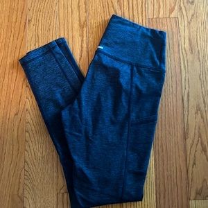 AERIE BLUE LEGGINGS MEDIUM